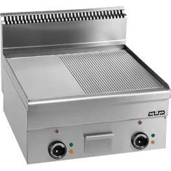 EFT66LR Elektromos szeletsütő 1/2sima,1/2bordázott lappal