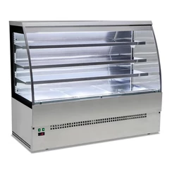 EVO 90V INOX CG Hűtött INOX faliregál beépített aggregáttal