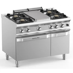 FB711MFG4XL 4 égős gáztűzhely, 5,5 kW-os munkalap, gázsütő