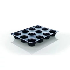 RATIONAL Muffin- és pudingforma GN 2/1, 6017.1001