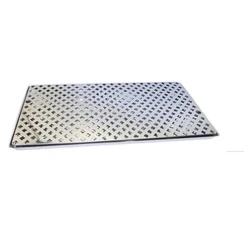 Csepptálca rozsdamentes anyagból 5 csapos toronyhoz, 817x214x22 mm