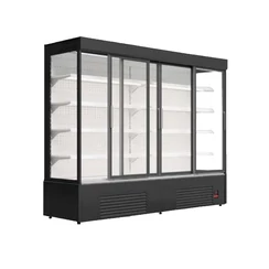 GRANDIS SGD 1.25/0.7 Hűtött faliregál beépített aggr. (csúszó ajtókkal)