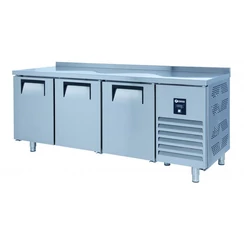 KHP-RC3SD INOX KHORIS PREMIUM 3 ajtós hűtött munkaasztal
