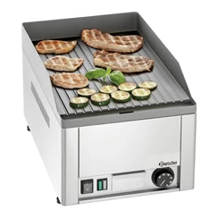 GDP 320E-R Elektromos szeletsütő, bordázott sütőfelülettel (370035)