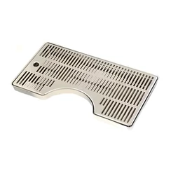 Csepptálca 400x220x20 mm Körkivágott, aranyszínű