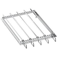 RATIONAL Grillsütő és tandori nyárs szet GN 1/1 (1 keret, 5 nyárs), 60.72.414