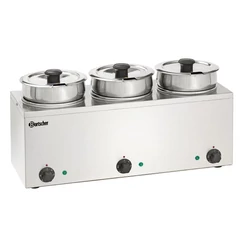 Bain Marie melegítőedény, 3 részes, 3,5 l (607035)