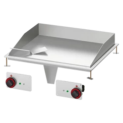 FTLD-68ETS Fry-top sütőlap 75x55 beépíthető, krómozott, sima