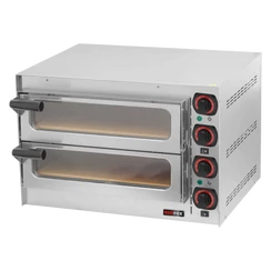 FP 67 R Pizzasütő 2 kamrás  