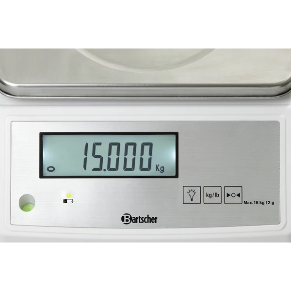 Konyhai mérleg 15kg, 2g