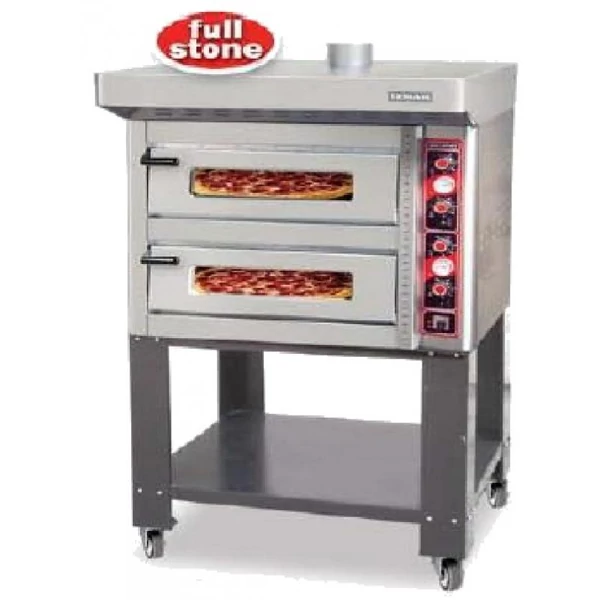 PB-T-DV 2680 Teljes samott belső burkolású elektr. pizzakemence