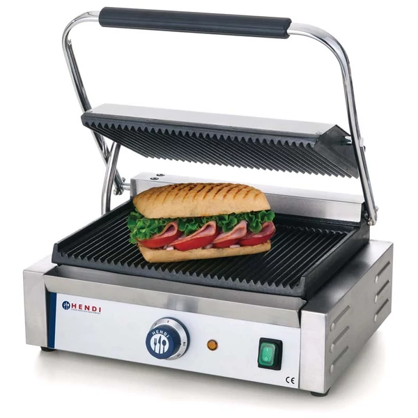 263655 Kontakt grill Panini dupla bordás