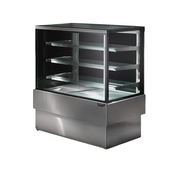EVOK 90V INOX CG INOX Süteményes pult beépített aggregáttal