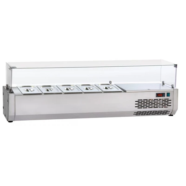 P-VR3190VD Feltéthűtő (8×GN 1/3)