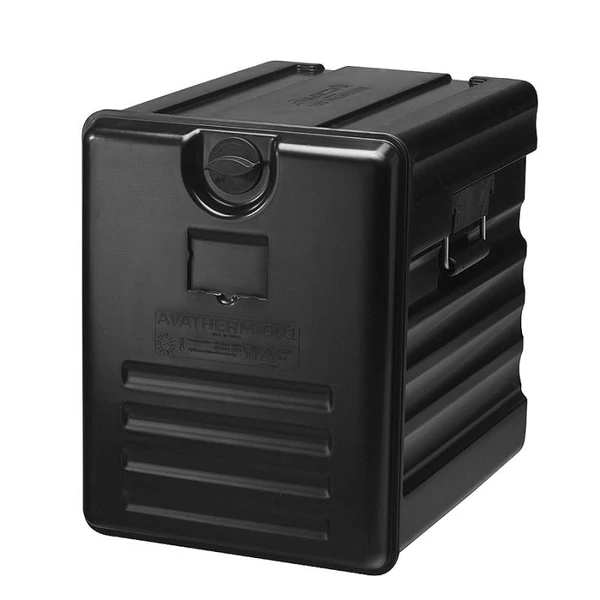 Thermobox 601 Szigetelt ételszállító doboz, fekete