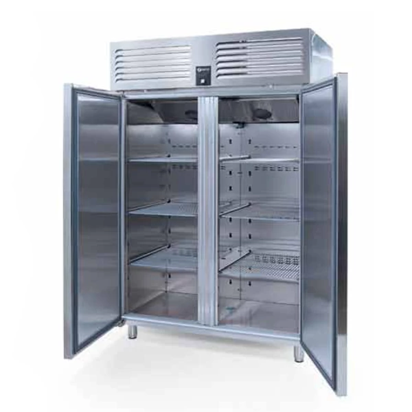 KHP-VC14SD INOX KHORIS PREMIUM Kétajtós rozsdamentes hűtőszekrény