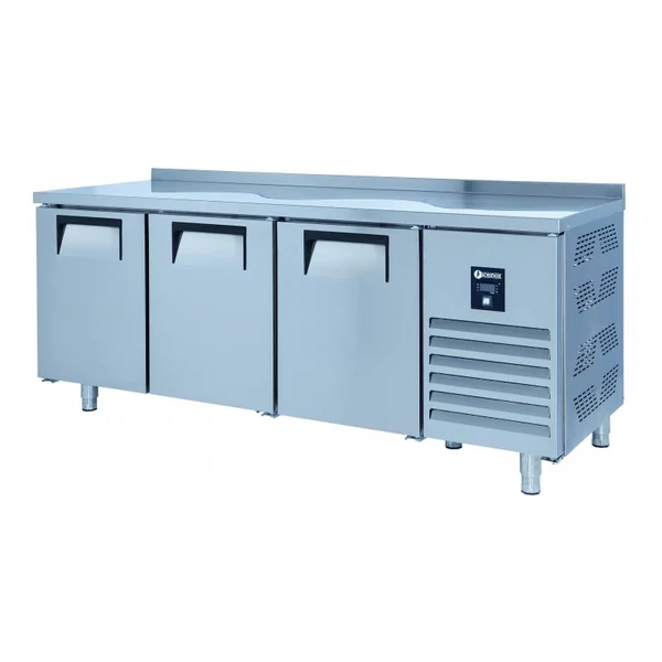 KHP-RC3SD INOX KHORIS PREMIUM 3 ajtós hűtött munkaasztal