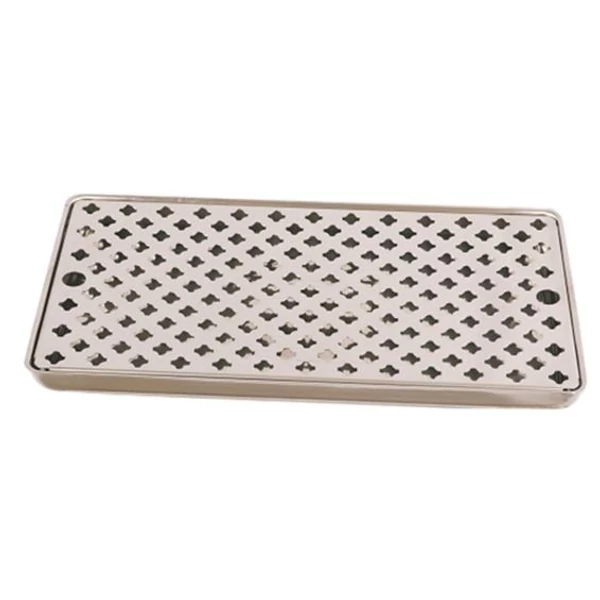 Csepptálca pultra helyezhető öblítő nélkül 1114x245x22 Nyolc csapos toronyhoz