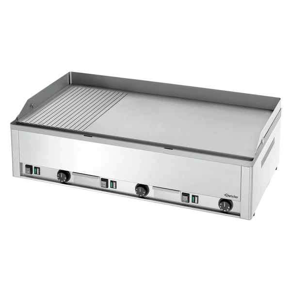 GDP 980E-GR Elektromos szeletsütő, 2/3 sima 1/3 bordázott