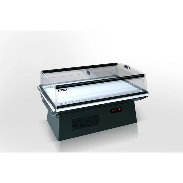 Virginia.AK.100.deli.self.083-DLA - 140 (lid,LED) Önkiszolgáló hűtősziget (csúszóajtóval, LED-del)