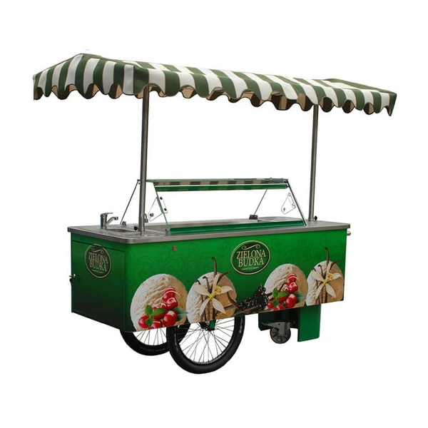 K-1 RK 7 RIKSHA Fagylaltos kocsi, kerekes