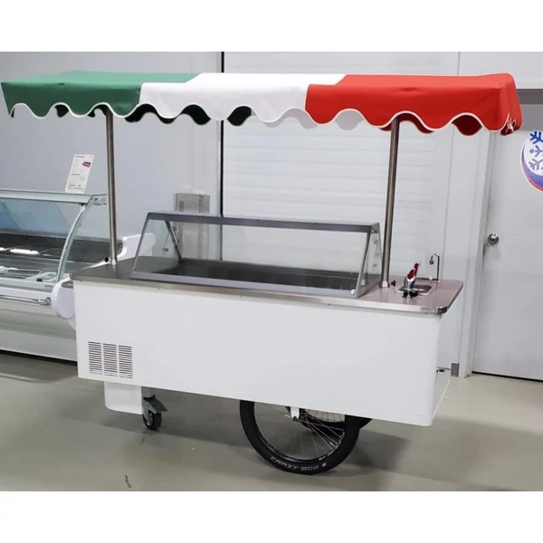 K-1 RK 7 RIKSHA Fagylaltos kocsi, kerekes