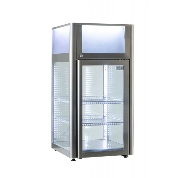 TC 116INOX Hűtővitrin - ÉRTÉKCSÖKKENT