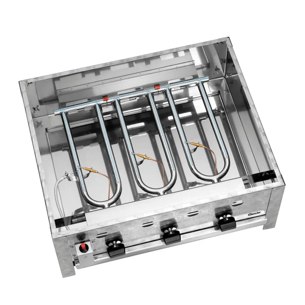 Gázüzemű asztali grill TB1000R