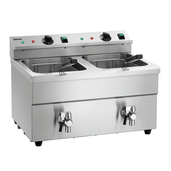 Indukciós olajsütő 2x8L Plus
