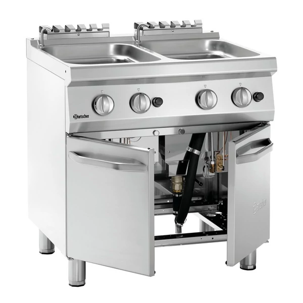 Tésztfőző, gáz 700, W800 2x24L