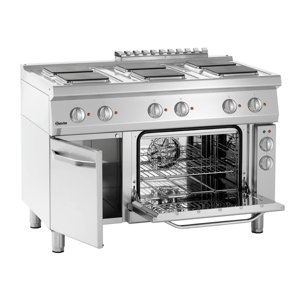 Elektromos tűzhely 700, B1200, 6PL, EBO