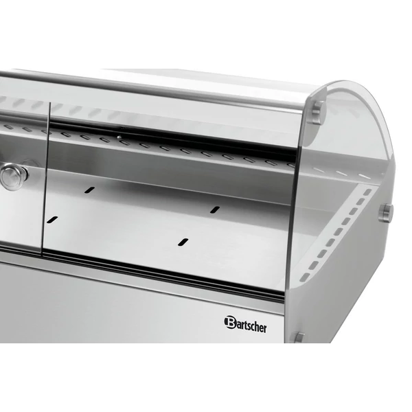 Melegentartó vitrin R6 6 x 1/3 GN (305059)