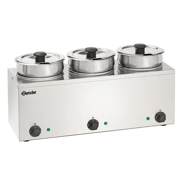 Bain Marie melegítőedény, 3 részes, 3,5 l (607035)