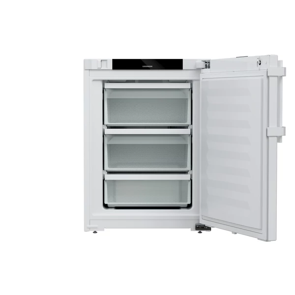 SFTfg 1501 (üveg polcokkal) Laboratóriumi fagyasztó fehér