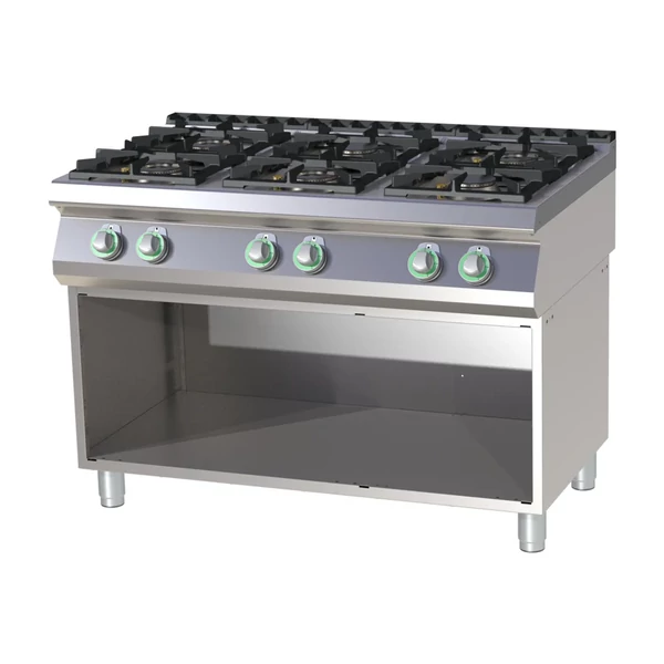 SP 7120 G Gáztűzhely nyitott szekrényen 
