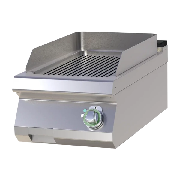 FTR 704 E Fry-top sütőlap, bordázott felülettel