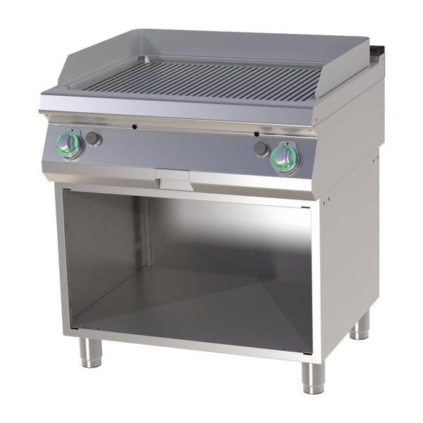 FTR 780 G Fry-top sütőlap, nyitott szekrényen 