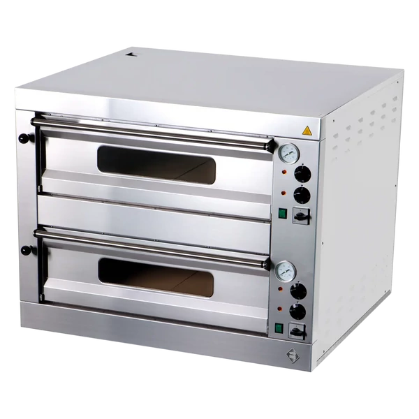 P 8 Pizzasütő 2 kamrás 8x d=33 cm 