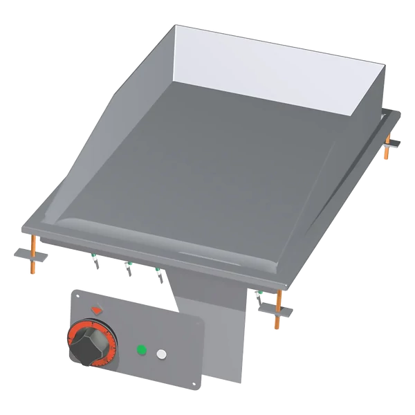 FTLD-64ET Fry-top sütőlap 36x55 beépíthető, sima