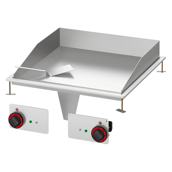 FTLD-66ETS Fry-top sütőlap 56x55 beépíthető, krómozott sima