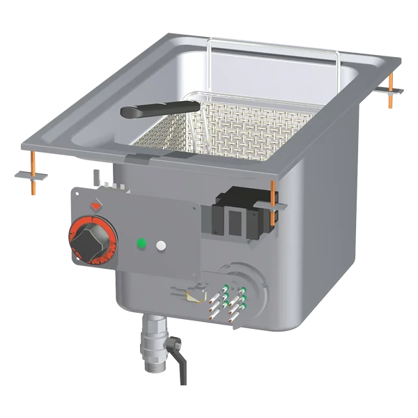 F18D-64ET Beépíthető elektromos sütő 0,75 kW/l, 18 l 400 V 
