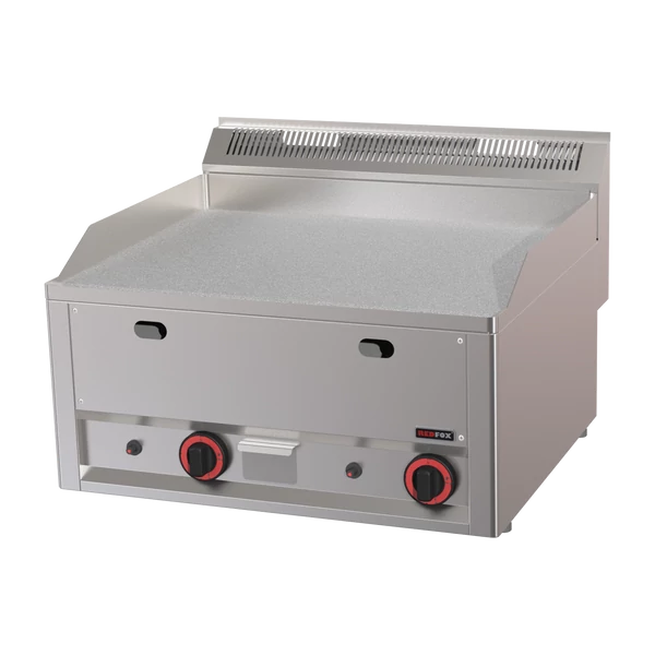 FTHC 60 GL Fry Top Griddle 65x48 gázüzemű, sima, sz. nélkül 