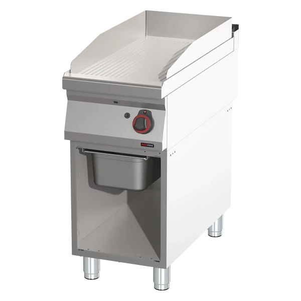 FTR 90/40 G Fry-top sütőlap, bordázott