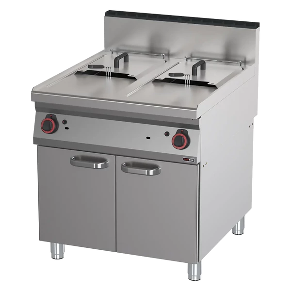 FE 90/80-17 G Gázüzemű olajsütő  2x 17 l 