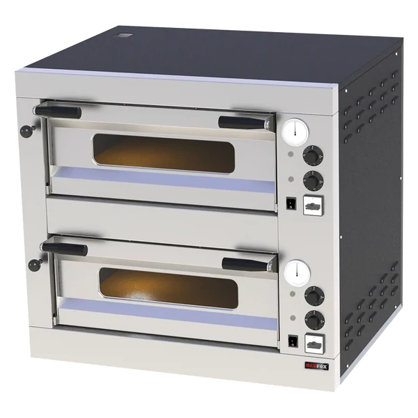 E 8/50 Pizzasütő 2 kamrás  
