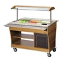 Büfé kocsi, hideg, 3x 1/1 GN