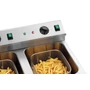 Indukciós olajsütő 2x8L Plus