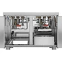 Gázüzemű olajsütő, 700 W800, 2x15 l